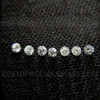 Natural Diamond 3mm Round Brilliant Full Cut SI Clarity GH Color Loose Diamonds