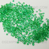Round Diamond Cut Natural Emerald 1.2 mm, Spring Green Color, VVS Clarity
