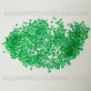 Round Diamond Cut Natural Emerald, Spring Green Color, SI Clarity 1.1 mm