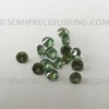 Natural Green Sapphire 2.5mm Round Diamond Cut VS Clarity Winsor Green Color Loose Gemstone