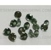 Natural Green Sapphire 2.5mm Round Diamond Cut VS Clarity Winsor Green Color Loose Gemstone