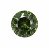 Natural Green Sapphire 2.5mm Round Diamond Cut VS Clarity Winsor Green Color Loose Gemstone