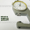 Natural Green Sapphire 2.3mm Round Diamond Cut VS Clarity Winsor Green Color Loose Gemstone