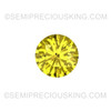 Round Diamond Cut Natural Yellow Sapphire, Lemon Yellow Color, VS Clarity 0.8 mm