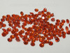 3.5 mm Round Loose Natural Spessartite Gems Orange Color VS Clarity