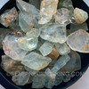 Natural Aquamarine Gemstone Rough Aqua and Clear Blue Color Mix Size Africa Loose Uncut Rough