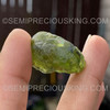 Natural Peridot Gemstone Rough Parrot Green Color Far Size Arizona Loose Uncut Rough