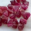 Natural Spinels Gemstone Rough Hot Pink Color Mogok Burma Loose Unheated Rough