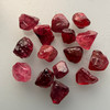 Natural Spinel Rough Uncut Gemstone 25.85 Carats 15 Pcs Hot Pink Color VVS Clarity Jewelry Making