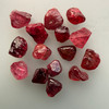 Natural Spinel Rough Uncut Gemstone 25.85 Carats 15 Pcs Hot Pink Color VVS Clarity Jewelry Making