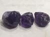 Natural Amethyst Zambian Mines High Grade Facet Quality Rough Earth-mined Rocks