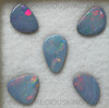 Natural Doublet Opal Unique Freeform Australian Boulder Play of Colors Opal
