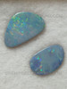 Natural Doublet Opal Loose Freeform Shape Australian Play of Colors Opals