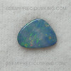 Natural Doublet Opal Unique Freeform Australian Cornflower Blue Loose Opal