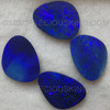 Natural Doublet Opal Freeform Smooth Play of Colors Australian VVS Clarity Opal Gems