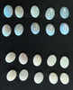 8X6 mm Oval Shape Sheen Polished Natural Australian Calibrated White Loose Opal
