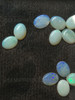 8X6 mm Oval Shape Cabochon Genuine Australian White Color Loose Opal Gemstone