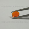 Fire Opal Natural Mexico Orange Flame