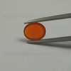 9.5X7.5 mm Unheated Genuine Fire Opal Flame Orange