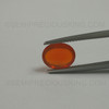 9.5X7.5 mm Mexico earth mined Fire Opal Intense Orange ColorPlay of Colors Loose Gemstone