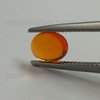 Unheated Smooth Oval 8x6 mm Mexican Fire Opal