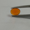Natural Tangerine Orange Color Fire Opal Loose Oval 8X6 mm Mexican Play of Colors Loose Opal