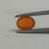Fire Opal Excellent Quality Natural Tangerine Orange Color 8X6mm Mexico Loose Opals