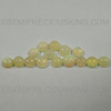 Natural Ethiopian Opal Round Cabochon 4mm Off-White Color SI Clarity Loose Gemstone