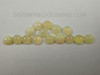 100% Natural Off-White Round Loose Opal 4mm Ethiopian Play of Colors Opals