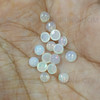 Sheen Ethiopian Opals White/Transparent Round 4mm Loose Play of Colors Welo Opals Gemstone