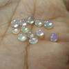 Loose Welo Opal Round 4mm Off-White/Transparent Color Spectacular Natural Ethiopia Opal