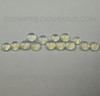 100% Natural White/Transparent Round Loose Opal 4mm Ethiopian Welo Opal