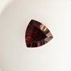 Mozambique Natural Garnet 10X10 mm Trillion Concave Cut Excellent Eye Clean Quality VVS Clarity