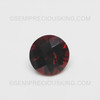 Natural Garnet 8X8 mm Mozambique Round Checkerboard Cut Very Good Quality VS Clarity Gems