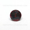 VS Clarity Mozambique Natural Garnet 8X8 mm Round Checkerboard Cut Very Good Quality Gems