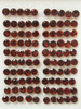 Natural Garnet 3x3 mm Round Flower Cut Good Quality SI1 Clarity Mozambique mines