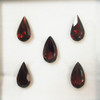 Natural Garnet Pear Facet Cut 13X7mm Burgundy Color VS Clarity Loose Gemstone
