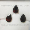 Mozambique mines Natural Garnet 14X10 mm Pears Flower Cut Very Good Quality VS Clarity