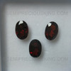 Natural Garnet 13x9 mm Oval Flower Cut Very Good Quality VS Clarity Mozambique mines