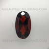 Natural Garnet Oval Facet Cut 14x8mm Burgundy Color VVS Clarity Loose Gemstone