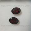 Natural Garnet Oval Facet Cut 14x10mm Burgundy Color VVS Clarity Loose Gemstone