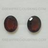 Natural Garnet 12X10 mm Oval Flower Cut Very Good Quality VS Clarity Mozambique mines
