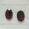 Natural Garnet 14X10 mm Oval Flower Cut Very Good Quality VS Clarity Mozambique mines