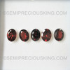 Natural Garnet 9X7 mm Oval Flower Cut Very Good Quality VS Clarity Mozambique mines