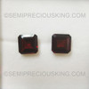 Mozambique Natural Garnet 10X10 mm Octagon Step Cut Excellent Eye Clean Quality VVS Clarity