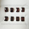Mozambique Natural Garnet 7X5 mm Octagon Checkerboard Cut Excellent Eye Clean Quality VVS Clarity