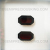 Mozambique Natural Garnet 16x9.5 mm Prolonged Step Cut Excellent Eye Clean Quality VVS Clarity