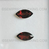 Natural Garnet 16X8 mm Marquise Flower Cut Very Good Quality VS Clarity Mozambique mines