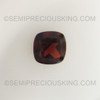 Natural Garnet Cushion Facet Cut 8X8mm Umber Color VVS Clarity Loose Gemstone