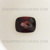Natural Garnet Cushion Checkerboard Cut 10X8mm Burgundy Color VVS Clarity Loose Gemstone